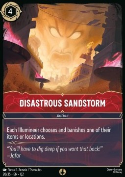 Disastrous Sandstorm