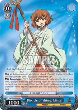 Disciple of Shiroe, Minori (V.2 - Super Rare)