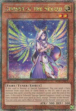 Diviner of the Herald (V.2 - Quarter Century Secret Rare)
