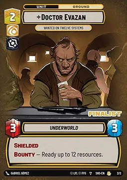 Doctor Evazan, Wanted on Twelve Systems (V.4)