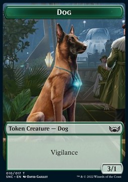 Dog Token (G 3/1) // Cat Token (G 2/2 Haste)