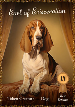 Dog Token (White 1/1)