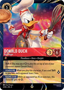 Donald Duck - Pie Slinger