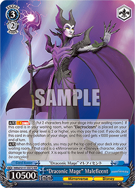 “Draconic Mage” Maleficent (V.1 - Double Rare)