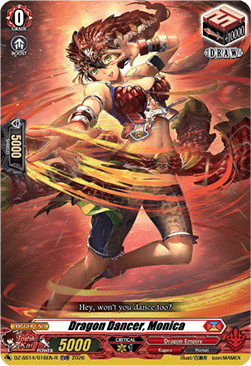 Dragon Dancer, Monica [D-Format] (V.2 - Trial Deck Rare)