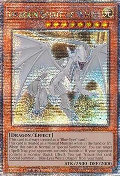 Dragon Spirit of White (V.2 - Quarter Century Secret Rare)