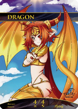 Dragon Token (Gold 4/4)