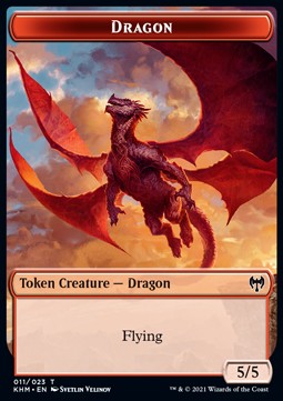 Dragon Token (R 5/5) // Treasure Token