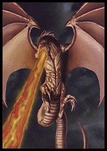 Dragon Token (Red 5/5) (V.2)
