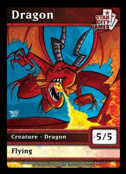 Dragon Token (Red 5/5)