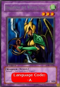 Dragoness the Wicked Knight (V.3 - Rare)