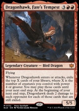 Dragonhawk, Fate's Tempest (V.2)