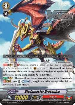 Dragonic Blademaster [G Format] (V.1 - Double Rare)