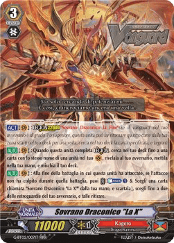 Dragonic Overlord "The X" [G Format] (V.1 - Triple Rare)