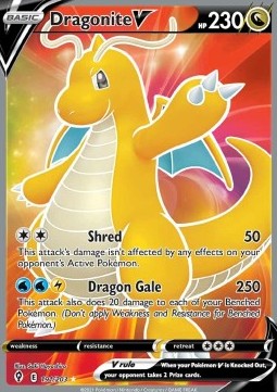 Dragonite V  (EVS 191)