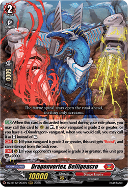 Dragonvortex, Belligeacro [D-Format] (V.1 - Triple Rare)