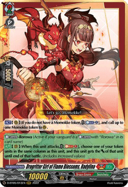 Dragritter Girl of Flame Blossoms, Radylina [D Format] (V.1 - Triple Rare)