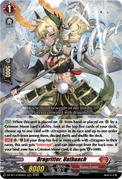 Dragritter, Uathaach [D-Format] (V.1 - Triple Rare)