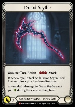 Dread Scythe (Cold Foil)