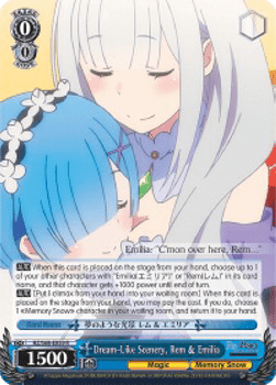Dream-Like Scenery, Rem & Emilia