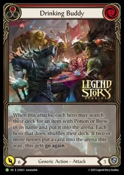 Drinking Buddy (Extended Art Rainbow Foil)