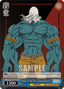 Drole of the Ten Commandments (V.2 - Super Rare)