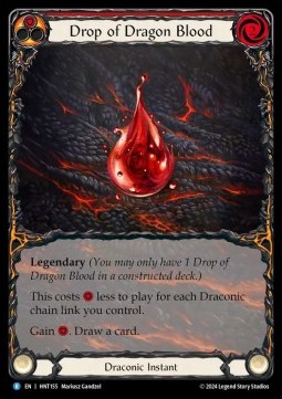 Drop of Dragon Blood (Extended Art Rainbow Foil)