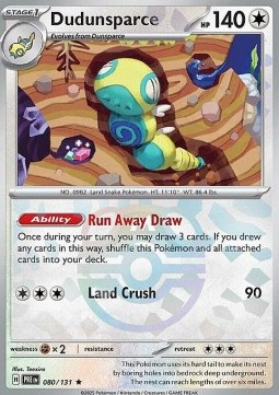 Dudunsparce  (xPRE 080)