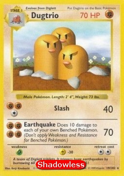 Dugtrio  (BS 19)