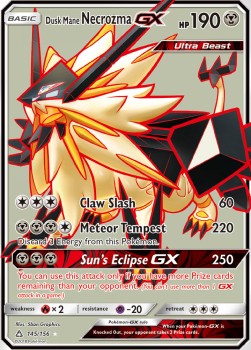 Dusk Mane Necrozma GX  (UPR 145)