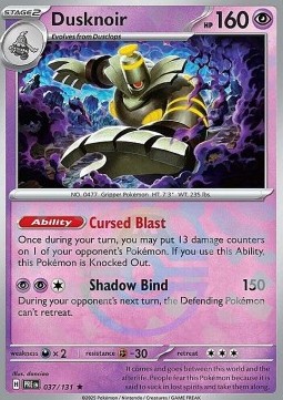 Dusknoir  (xPRE 037)