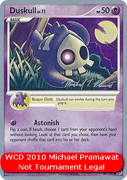Duskull Lv.11  (WCD10 SW 86)