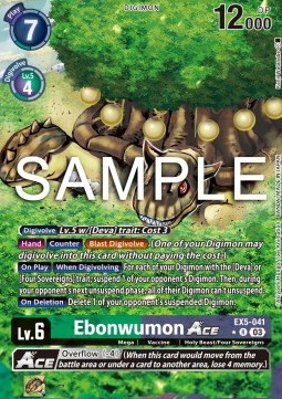 Ebonwumon Ace (EX5-041) (V.2)