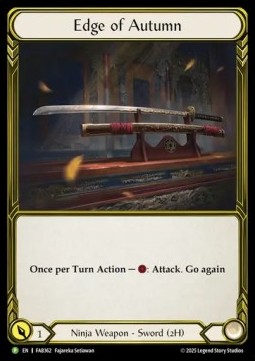 Edge of Autumn (Cold Foil Golden)