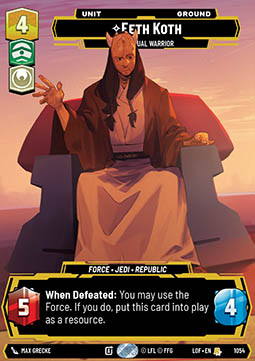 Eeth Koth, Spiritual Warrior (V.3)