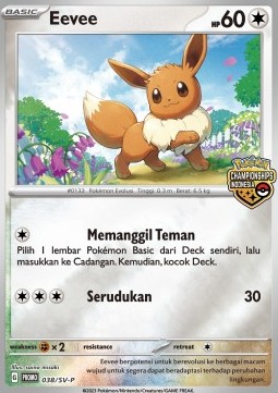 Eevee  (SV-P/ID 038)
