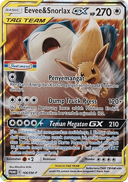 Eevee & Snorlax GX  (SM-P/ID 166)