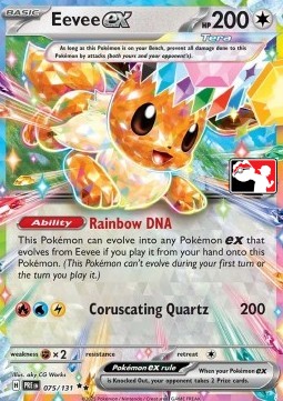Eevee ex  (PPS7 PRE 075)