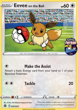 Eevee on the Ball  (FUT20 002)