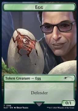Egg Token (Green 0/1)