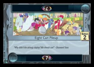 Eight Cart Pileup