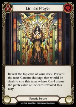Eirina's Prayer (Blue) (Rainbow Foil)