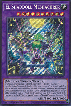 El Shaddoll Meshachrer (V.1 - Secret Rare)