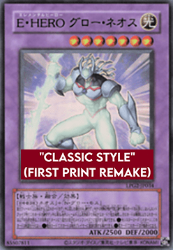 Elemental HERO Glow Neos (V.2 - Ultra Rare)