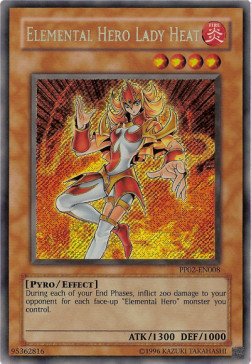 Elemental HERO Lady Heat (V.2 - Secret Rare)