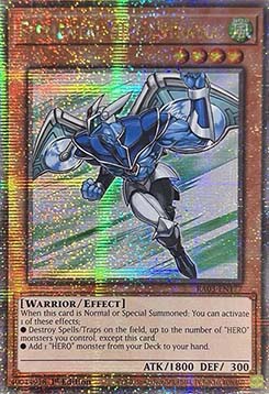 Elemental HERO Stratos (V.2 - Quarter Century Secret Rare)