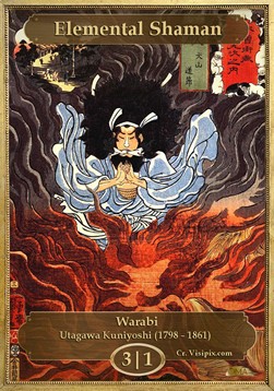Elemental Shaman Token (Red 3/1)