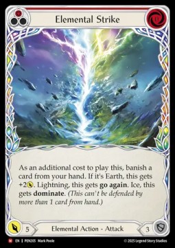 Elemental Strike (Rainbow Foil)
