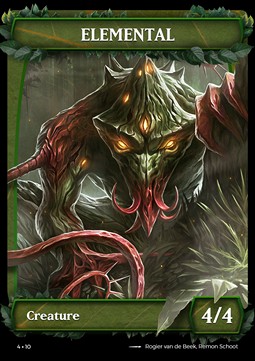 Elemental Token (Green 4/4) (V.1)