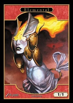 Elemental Token (Red 1/1) (V.3)